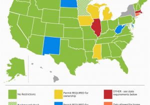 North Carolina Ccw Reciprocity Map State Requirements Taser Self Defense