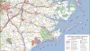 North Carolina Coastline Map north Carolina State Maps Usa Maps Of north Carolina Nc