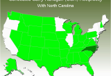 North Carolina Concealed Carry Reciprocity Map Ccw Reciprocity Map Ny County Map