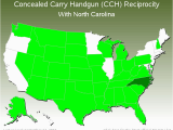 North Carolina Concealed Carry Reciprocity Map Ccw Reciprocity Map Ny County Map