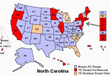 North Carolina Concealed Carry Reciprocity Map Nc Chp Reciprocity as Of 08 16 2015 north Carolina Gun Owners