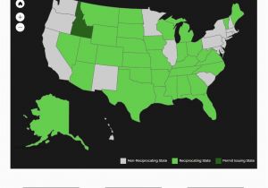 North Carolina Concealed Carry Reciprocity Map Texas Chl Reciprocity Map Arizona Weather Map Yorkshire Map