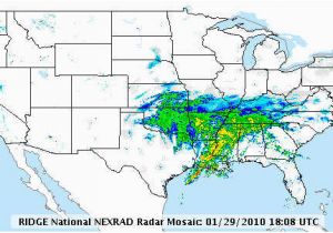 North Carolina Doppler Radar Map the Heavy Snow Of 29 30 January 2010