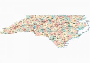 North Carolina East Coast Map north Carolina Road Map Nc Road Map north Carolina Highway Map