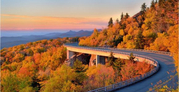 North Carolina Fall Foliage Map Fall Foliage Peak Periods In the southeast