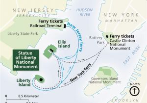 North Carolina Ferry System Map Directions Statue Of Liberty National Monument U S National Park