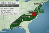 North Carolina Flood Maps Heavy Rain to Raise Flood Concerns In southern Us Early This Week