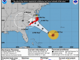 North Carolina Floodplain Mapping Hurricane Florence Might Bring A Foot Of Rain to asheville Wnc