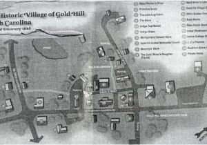 North Carolina Gold Map Village Map Picture Of Gold Hill Mines Historic Park Gold Hill