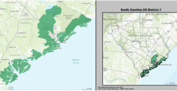 North Carolina House District Map south Carolina S 1st Congressional District Wikipedia