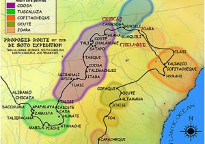 North Carolina Indian Tribes Map Coosa Chiefdom Wikipedia