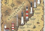 North Carolina Lighthouse Map Lighthouses In south Carolina Google Search I Never Knew We Had