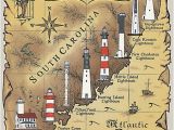 North Carolina Lighthouse Map Lighthouses In south Carolina Google Search I Never Knew We Had