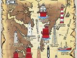 North Carolina Lighthouse Map Lighthouses Of Va Lighthouses Of Virginia Coastal Virginia Come