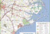 North Carolina Map with towns north Carolina State Maps Usa Maps Of north Carolina Nc