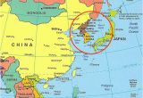 North Carolina On World Map north and south Korea On World Map 355230