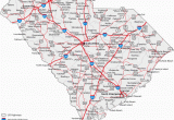 North Carolina Road Map with Counties Map Of south Carolina Cities south Carolina Road Map