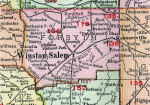 North Carolina School District Map Davidson County Nc School District Map Elegant Winston Salem north
