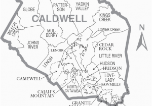 North Carolina School District Map north Carolina County Map