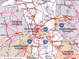 North Carolina School Districts Map Maps Of Greenville County south Carolina