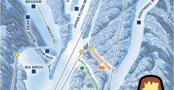 North Carolina Ski areas Map Current Conditions Sugar Mountain Resort