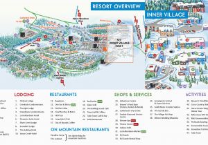 North Carolina Ski Resorts Map Village Map Silver Star Mountain Resort