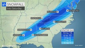 North Carolina Temperature Map Snowstorm Cold Rain and Severe Weather Threaten southeastern Us
