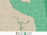 North Dakota and Minnesota Map Map Of north Dakota