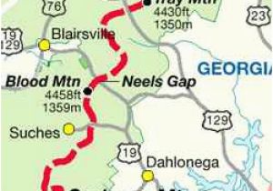 North Georgia Map Mountain Map Appalachian Trail Georgia Map Elegant Us Map Appalachian Mountains