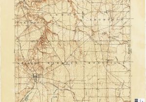 North Jackson Ohio Map Ohio Historical topographic Maps Perry Castaa Eda Map Collection