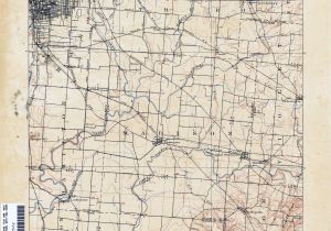 North Jackson Ohio Map Ohio Historical topographic Maps Perry Castaa Eda Map Collection