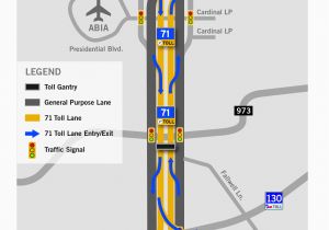 North Texas tollway Map 71 toll Lane Central Texas Regional Mobility Authority
