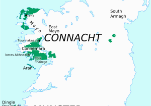North West Ireland Map Gaeltacht Wikipedia