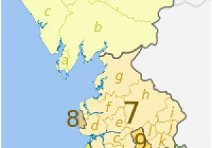 North West Ireland Map north West England Wikipedia