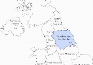 North Yorkshire England Map Yorkshire and the Humber 6 Meps Meps Elections