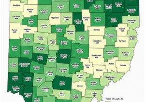 Northeast Ohio County Map Ohioans Lose 519 471 Years Of Life From Opioid Overdose Deaths In 7