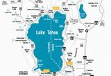 Northern California Casino Map Lake Tahoe Maps and Reno Maps Labeled Map Lake Tahoe California