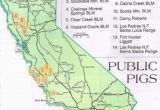 Northern California Casino Map Map California Map Blm Land In California California Map Large Map
