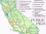 Northern California Casino Map Map California Map Blm Land In California California Map Large Map