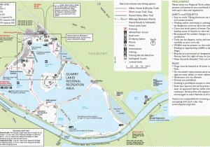 Northern California Lakes Map Ebrpd Quarry Lakes