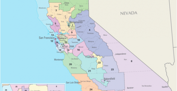 Northern District Of California Map United States Congressional Delegations From California Wikipedia