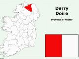 Northern Ireland Counties Map the 9 Counties In the Irish Province Of Ulster