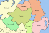 Northern Ireland Map Counties and towns Counties Of northern Ireland Wikipedia