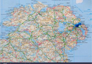 Northern Ireland Map Of Counties Ireland Map Stock Photos Ireland Map Stock Images Alamy