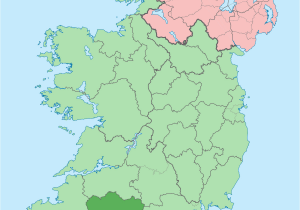 Northern Ireland Map with towns County Cork Wikipedia