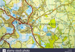 Northern Ireland ordnance Survey Maps Lough Erne Stock Photos Lough Erne Stock Images Alamy