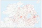 Northern Ireland Postcodes Map 51 Best Postcode Maps Images In 2015 Map Wall Maps Scale Map