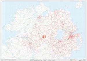 Northern Ireland Postcodes Map 51 Best Postcode Maps Images In 2015 Map Wall Maps Scale Map