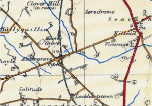 Northern Ireland Railway Map Disused Stations Aldergrove Station