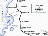 Northern Ireland Railways Map Disused Stations Crumlin Station